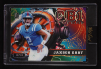 Jaxson Dart 2024 Wild Card QB1 On the Clock Orange Holo Rainbow #JD2 RC #10/20 at PristineAuction.com