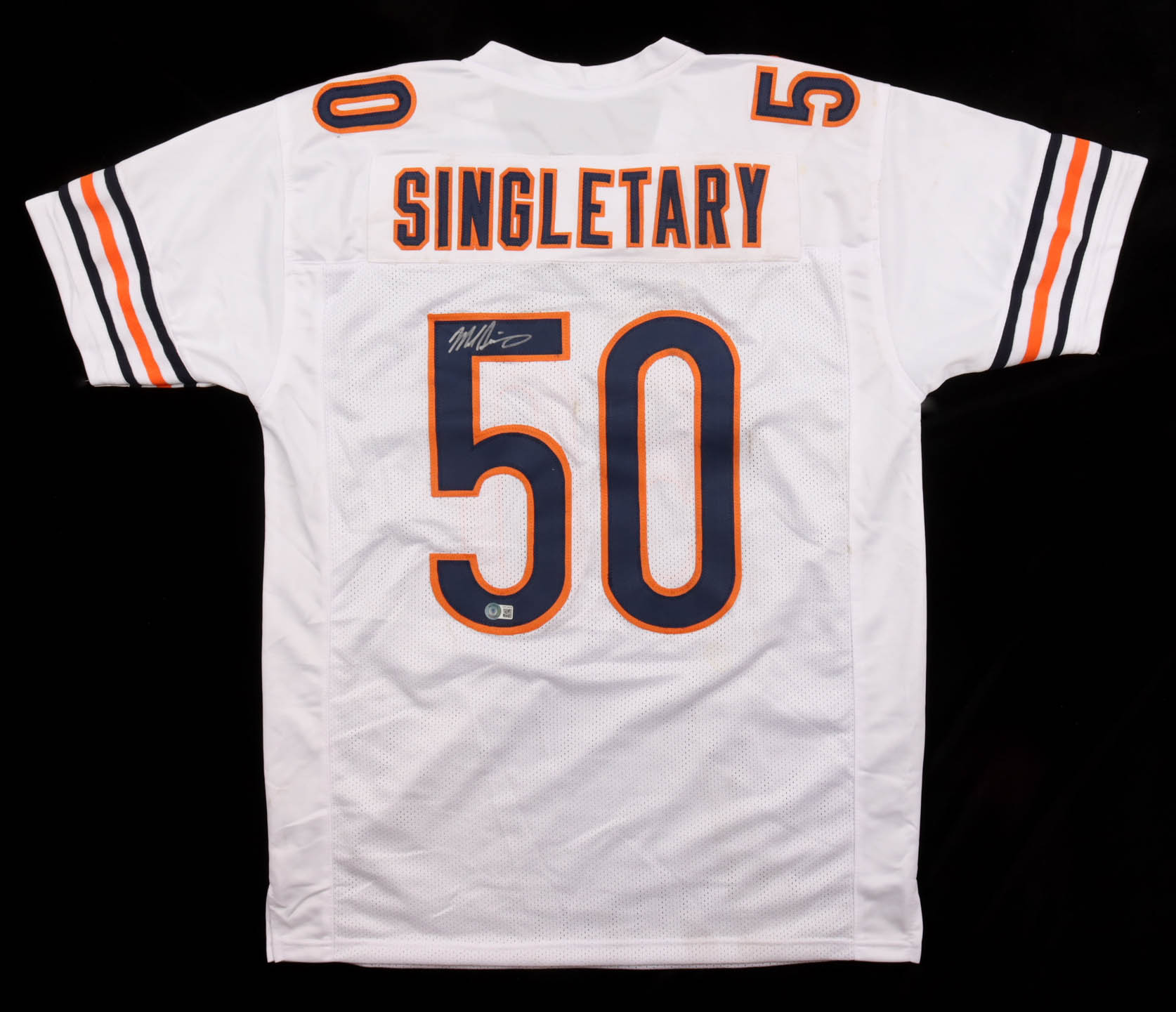 Mike Singletary Signed Jersey (Beckett) at PristineAuction.com Mike Singletary Signed Jersey (Beckett) at PristineAuction.com