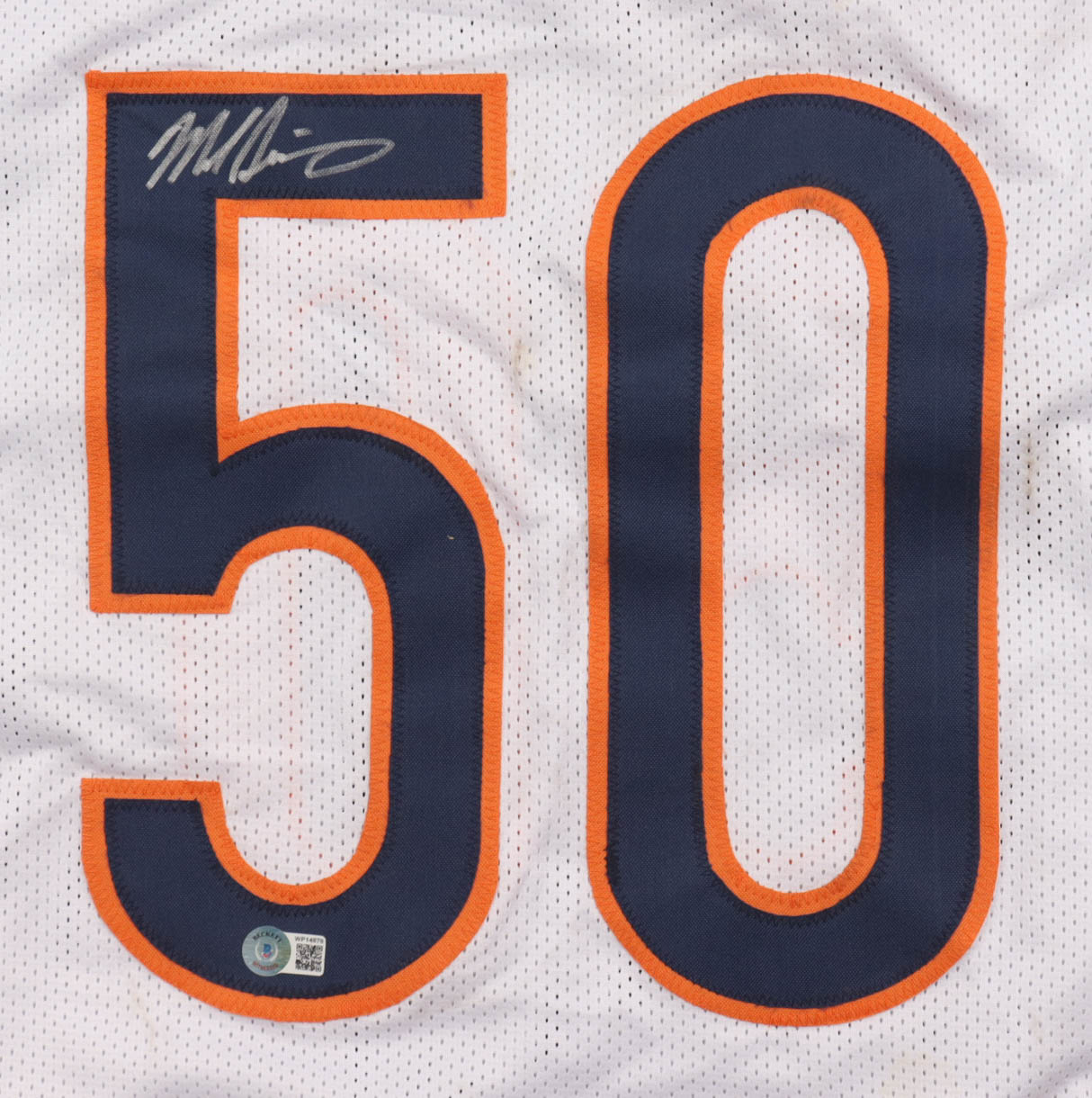 Mike Singletary Signed Jersey (Beckett) at PristineAuction.com Mike Singletary Signed Jersey (Beckett) at PristineAuction.com