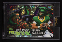 Dillon Gabriel 2024 Wild Card Alumination Dino-Might Pterodactyl Disco Silver #DG RC #4/18 at PristineAuction.com