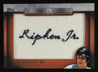 Cal Ripken Jr. 2012 Topps Historical Stitches #CR S2 at PristineAuction.com