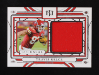 Travis Kelce 2024 Panini National Treasures Colossal Materials #9 #30/49 at PristineAuction.com
