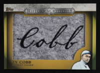 Ty Cobb 2012 Topps Historical Stitches #TC at PristineAuction.com