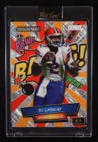 DJ Lagway 2024 Wild Card Alumination Comix Red and Orange Lines Silver Shimmer #DL RC #4/5 at PristineAuction.com