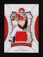 Travis Kelce 2024 Panini National Treasures Century Materials #48 #47/99 at PristineAuction.com