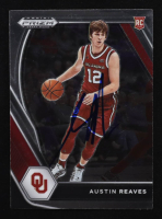 Austin Reaves Signed 2021-22 Panini Prizm Draft Picks #49 RC (Beckett) at PristineAuction.com