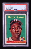 Hank Aaron 1958 Topps #30 (PSA 1) at PristineAuction.com