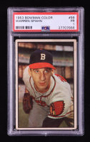 Warren Spahn 1953 Bowman Color #99 (PSA 1) at PristineAuction.com