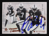 Davante Adams Signed 2023 Panini Luminance Vestige Orange #19 #018/100 (Beckett) at PristineAuction.com