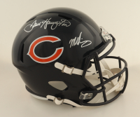 Dan Hampton & Mike Singletary Signed Bears Full-Size Speed Helmet (Beckett) at PristineAuction.com