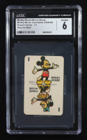 Mickey Mouse / Minnie Mouse 1946-48 Russell Card Game Grey Ink Back (CGC 6) at PristineAuction.com