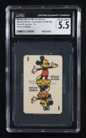 Mickey Mouse / Minnie Mouse 1946-48 Russell Card Game Grey Ink Back (CGC 5.5) at PristineAuction.com
