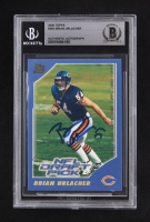 Brian Urlacher Signed 2000 Topps #383 RC (Beckett | Auto Grade BGS Authentic) at PristineAuction.com