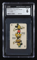 Mickey Mouse / Minnie Mouse 1946-48 Russell Card Game Grey Ink Back (CGC 6) at PristineAuction.com