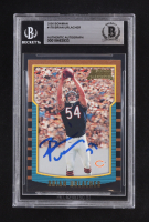 Brian Urlacher Signed 2000 Bowman #178 RC (Beckett | Auto Grade BGS Authentic) at PristineAuction.com
