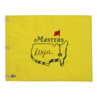 Phil Mickelson Signed Masters Tournament Golf Pin Flag (Beckett) at PristineAuction.com