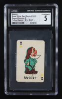 Sneezy 1946-48 Russell Card Game Yellow Square Grey Ink Back (CGC 5) at PristineAuction.com