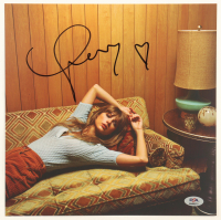 Taylor Swift Signed "Midnights" Vinyl Record Album Insert (PSA) at PristineAuction.com