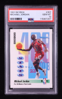 Michael Jordan 1991-92 SkyBox #307 / Points (PSA 10) at PristineAuction.com