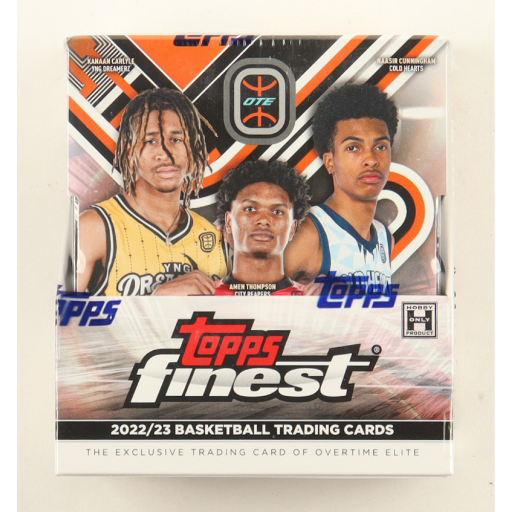 2022-23 Topps Finest Overtime Elite Basketball Hobby Box at PristineAuction.com