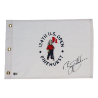 Bryson Dechambeau Signed 124th US Open Golf Pin Flag (Beckett) at PristineAuction.com