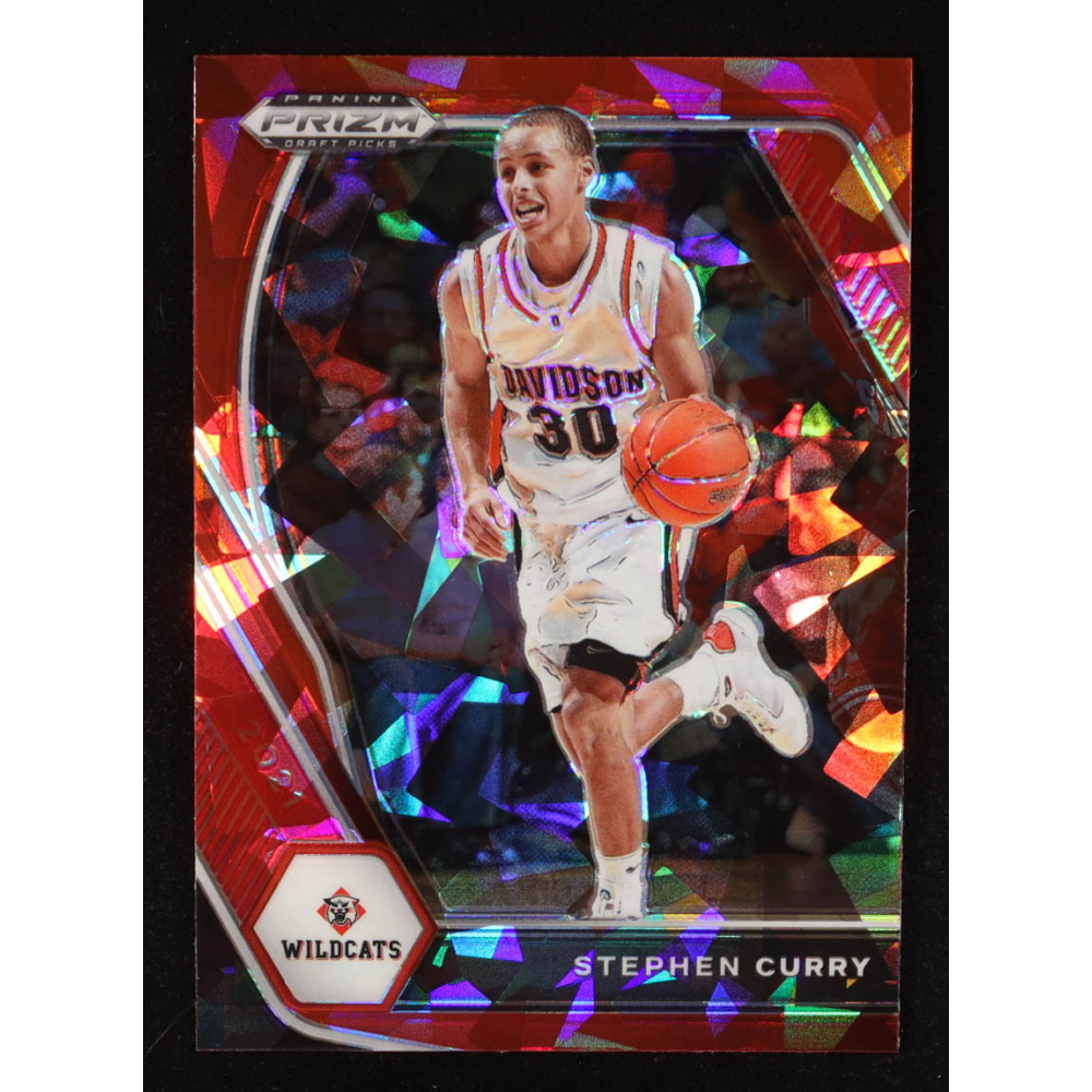 Stephen Curry 2021-22 Panini Prizm Draft Picks Prizms Red Ice #56 at PristineAuction.com