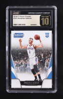 Domantas Sabonis 2016-17 Panini Threads #151 RC (CGC 10 | Pristine Black Label) at PristineAuction.com