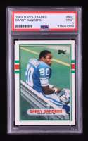 Barry Sanders 1989 Topps Traded #83T RC (PSA 9) at PristineAuction.com