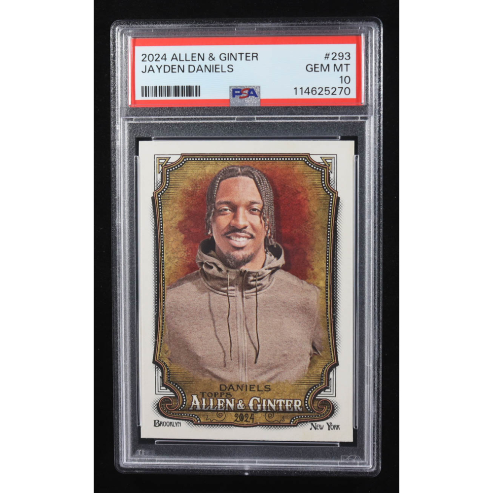 Jayden Daniels 2024 Allen & Ginter #293 RC (PSA 10) at PristineAuction.com