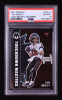 Tom Brady 2021 Panini Mosaic Touchdown Masters #12 (PSA 10) at PristineAuction.com
