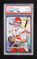 Patrick Mahomes II 2024 Prizm Flashback Prizm #3 (PSA 10) at PristineAuction.com