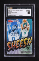 Jayson Tatum 2023-24 Hoops Premium Stock Sheesh Silver Prizm #22 (CGC 10) at PristineAuction.com