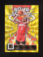 Jalen Green 2022-23 Donruss Bomb Squad Holo Yellow Laser #8 #22/25 at PristineAuction.com