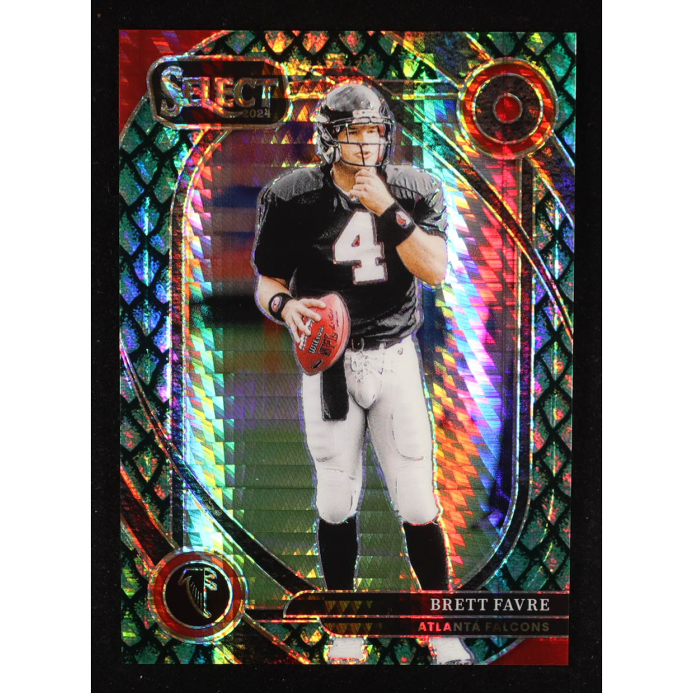 Brett Favre 2024 Select Prizm Dragon Scale #211 #6/81 at PristineAuction.com