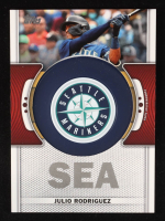Julio Rodriguez 2023 Topps Team Logo Commemorative Patch #TLPJR at PristineAuction.com