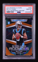 Bryce Young 2023 Rookies and Stars Stellar Rookies Orange #3 RC #04/25 (PSA 10) at PristineAuction.com