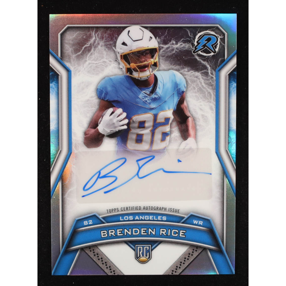 Brenden Rice 2024 Topps Resurgence Resurgence Rookie Signatures #RRSBR RC at PristineAuction.com