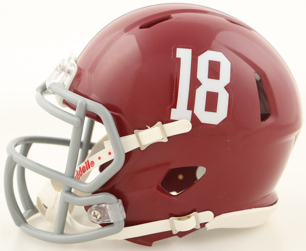 Ryan Williams Signed Alabama Crimson Tide Speed Mini Helmet Inscribed "Hollywood" (JSA) at PristineAuction.com Ryan Williams Signed Alabama Crimson Tide Speed Mini Helmet Inscribed "Hollywood" (JSA) at PristineAuction.com