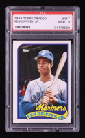 Ken Griffey Jr. 1989 Topps Traded #41T RC (PSA 9) at PristineAuction.com