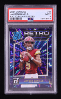 Jayden Daniels 2024 Donruss Rated Rookies Retro #11 RC (PSA 9) at PristineAuction.com