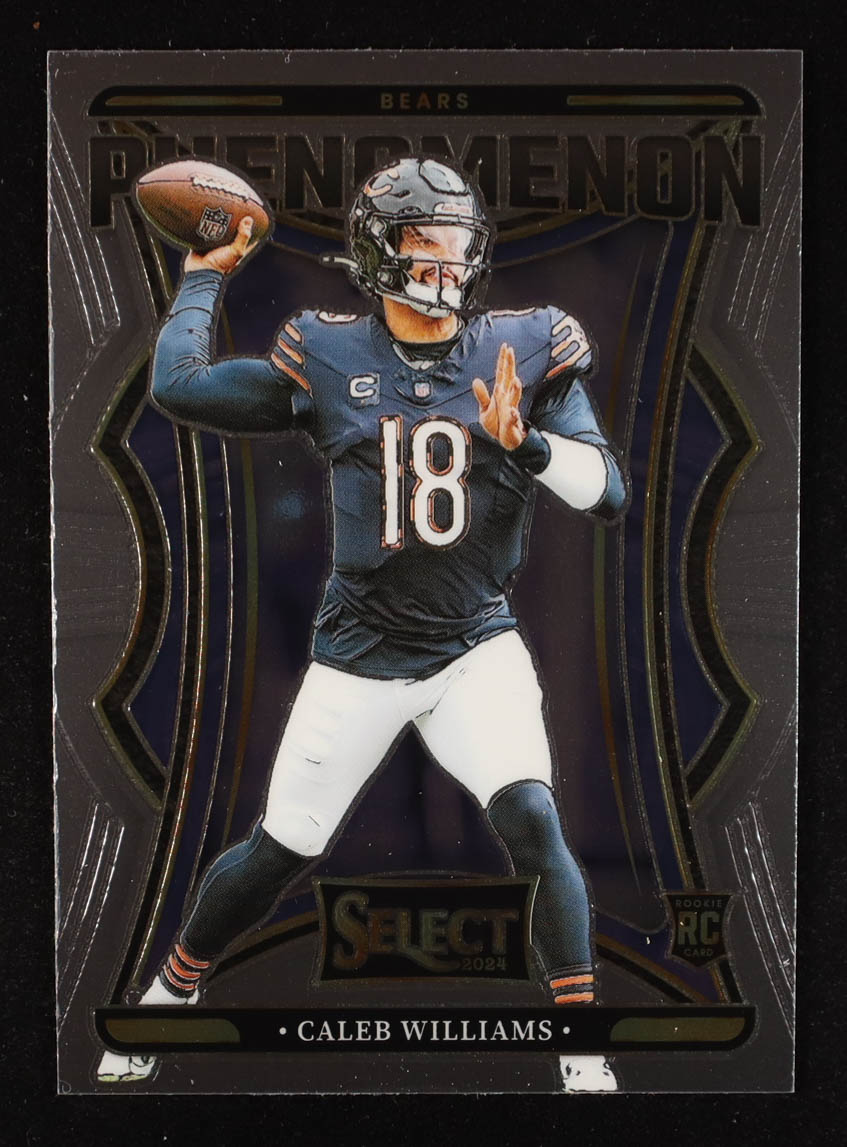 Caleb Williams 2024 Select Phenomenon #1 RC at PristineAuction.com Caleb Williams 2024 Select Phenomenon #1 RC at PristineAuction.com