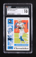Justin Herbert  2020 Panini Chronicles #53 RC (CGC 10) at PristineAuction.com
