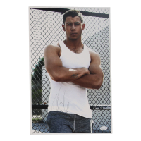Nick Jonas Signed 11x17 Photo (AutographCOA) at PristineAuction.com