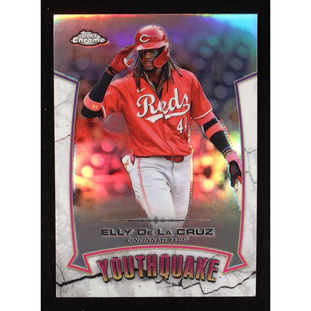 Elly De La Cruz 2025 Topps Chrome Youthquake #YQ31 at PristineAuction.com