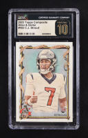 CJ Stroud 2023 Topps Composite Allen and Ginter #402 RC (CGC 10 | Pristine Black Label) at PristineAuction.com