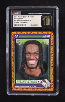 Marvin Harrison Jr. 2024 Score Halloween Rising Stars Pumpkin #38 RC (CGC 10 | Pristine Black Label) at PristineAuction.com
