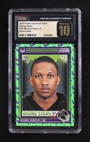 Michael Penix Jr. 2024 Score Halloween Rising Stars Bats #39 RC (CGC 10 | Pristine Black Label) at PristineAuction.com