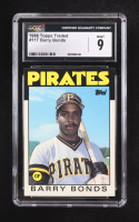 Barry Bonds 1986 Topps Traded #11T XRC (CGC 9) at PristineAuction.com