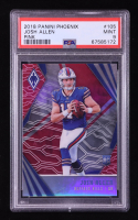 Josh Allen 2018 Panini Phoenix Pink #105 RC #095/199 (PSA 9) at PristineAuction.com
