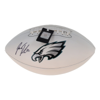 Jason Kelce Signed Eagles Logo Football (PSA) at PristineAuction.com